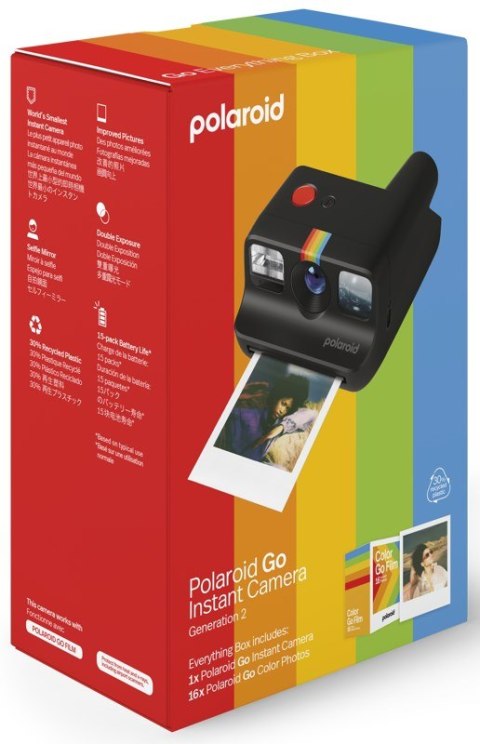 Aparat Polaroid Go Gen 2 E-Box Black Aparat Polaroid Go Gen 2 E-Box Black