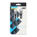 Kabel IBOX IKUMTC31G2 (USB typu C - USB typu C ; 1m; kolor czarny)