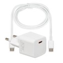 ŁADOWARKA SIECIOWA I-BOX C-38 PD30W USB-C, KABEL