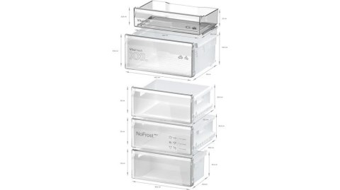 Chłodziarko-zamrażarka BOSCH KGN362IDF Chłodziarko-zamrażarka BOSCH KGN362IDF