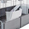 FERPLAST Multipla Double - klatka modułowa dla królika lub świnki morskiej - 107,5 x 72 x 96,5 cm