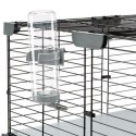 FERPLAST Multipla Double - klatka modułowa dla królika lub świnki morskiej - 107,5 x 72 x 96,5 cm