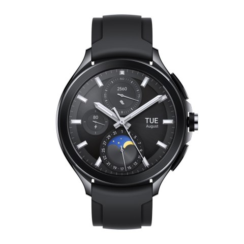 Xiaomi Watch 2 Pro BT Black Case with Black Fluororubber Strap Xiaomi Watch 2 Pro BT Black Case with Black Fluororubber Strap
