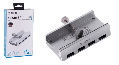 ORICO HUB USB-A 4XUSB-A,5GBPS, BIURKOWY ORICO HUB USB-A 4XUSB-A,5GBPS, BIURKOWY