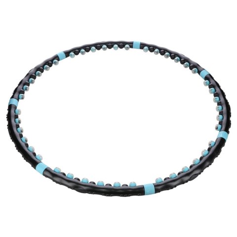 Hula Hop HMS HHP006 98cm masujący z magnesami czarno-niebieski Hula Hop HMS HHP006 98cm masujący z magnesami czarno-niebieski