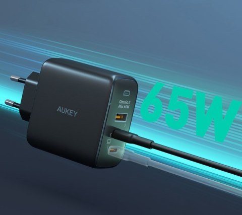 AUEKY PA-B6T OMNIA II MIX GAN USB-C 65W PD 3.0 AUEKY PA-B6T OMNIA II MIX GAN USB-C 65W PD 3.0