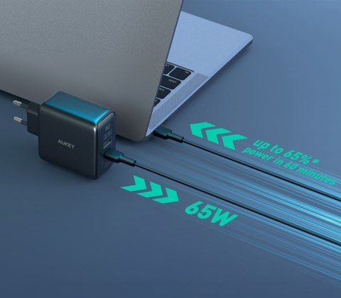 AUEKY PA-B6T OMNIA II MIX GAN USB-C 65W PD 3.0 AUEKY PA-B6T OMNIA II MIX GAN USB-C 65W PD 3.0