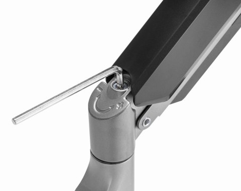 GEMBIRD ŚCIENNE REGULOWANE RAMIĘ/UCHWYT NA 2 MONITORY 17-32, VESA 100X100MM, DO 8 KG GEMBIRD ŚCIENNE REGULOWANE RAMIĘ/UCHWYT NA 2 MONITORY 17-32, VESA 100X100MM, DO 8 KG