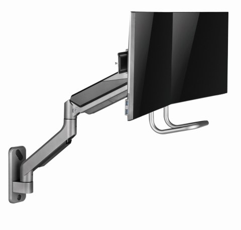 GEMBIRD ŚCIENNE REGULOWANE RAMIĘ/UCHWYT NA 2 MONITORY 17-32, VESA 100X100MM, DO 8 KG GEMBIRD ŚCIENNE REGULOWANE RAMIĘ/UCHWYT NA 2 MONITORY 17-32, VESA 100X100MM, DO 8 KG