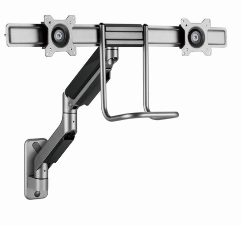 GEMBIRD ŚCIENNE REGULOWANE RAMIĘ/UCHWYT NA 2 MONITORY 17-32, VESA 100X100MM, DO 8 KG GEMBIRD ŚCIENNE REGULOWANE RAMIĘ/UCHWYT NA 2 MONITORY 17-32, VESA 100X100MM, DO 8 KG