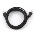 Kabel GEMBIRD CCP-USB2-AMAF-10 (USB 2.0 typu A F - USB 2.0 typu A M; 3m; kolor czarny)