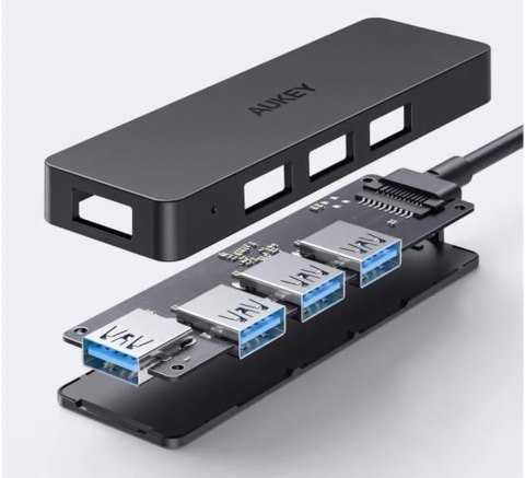 AUKEY CB-H39 HUB USB-C SLIM 4XUSB 3.0 5GBPS AUKEY CB-H39 HUB USB-C SLIM 4XUSB 3.0 5GBPS