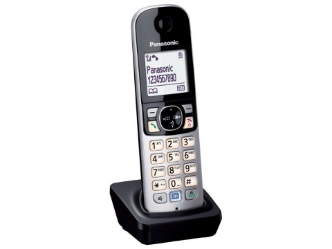 Dodatkowa słuchawka Panasonic KX-TGA 681 FXB (kolor czarny) Dodatkowa słuchawka Panasonic KX-TGA 681 FXB (kolor czarny)