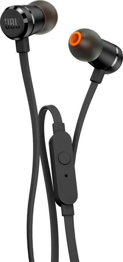 Słuchawki JBL T290 (czarne, z mikrofonem) Słuchawki JBL T290 (czarne, z mikrofonem)
