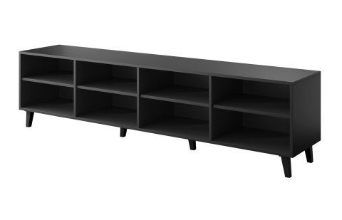 Szafka RTV ASTI 200x42x52 czarny mat Szafka RTV ASTI 200x42x52 czarny mat