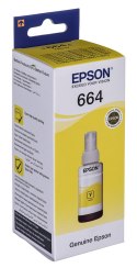 Tusz Epson C13T66444A (oryginał ; 70 ml; żółty)