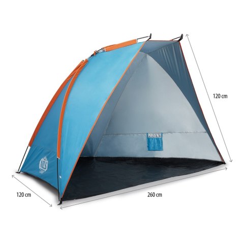 Namiot plażowy NILS CAMP NC8030 XXL niebieski Namiot plażowy NILS CAMP NC8030 XXL niebieski
