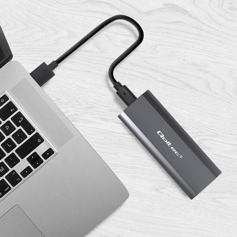 QOLTEC OBUDOWA NV2271 NA DYSK M.2 SSD | SATA | NVME | USB-C | 2TB QOLTEC OBUDOWA NV2271 NA DYSK M.2 SSD | SATA | NVME | USB-C | 2TB