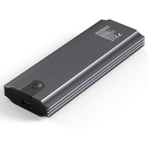 QOLTEC OBUDOWA NV2271 NA DYSK M.2 SSD | SATA | NVME | USB-C | 2TB QOLTEC OBUDOWA NV2271 NA DYSK M.2 SSD | SATA | NVME | USB-C | 2TB