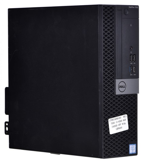 DELL OptiPlex 7050 i5-7500 8GB 256GB SSD SFF Win10pro UŻYWANY