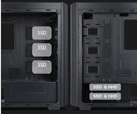 GEMBIRD OBUDOWA FORNAX K500 MIDI-TOWER (2X USB 3.0, 1X USB TYP-C, CZYTNIK KART, HD AUDIO) CZARNA GEMBIRD OBUDOWA FORNAX K500 MIDI-TOWER (2X USB 3.0, 1X USB TYP-C, CZYTNIK KART, HD AUDIO) CZARNA