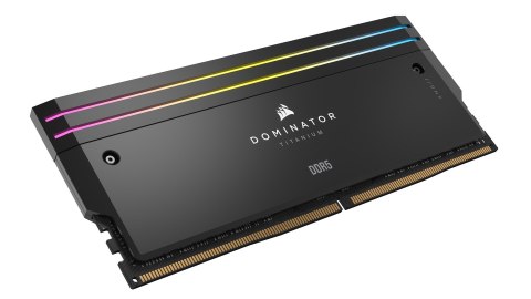 Pamięć DDR5 Corsair DOMINATOR TITANIUM RGB 64GB (2x32 GB) 6600 MT/s CL32 Intel XMP (WYPRZEDAŻ) Pamięć DDR5 Corsair DOMINATOR TITANIUM RGB 64GB (2x32 GB) 6600 MT/s CL32 Intel XMP (WYPRZEDAŻ)