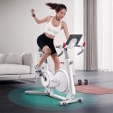 Rower spinningowy MERACH SWAN, bluetooth&app, 32 poziomy oporu, biały (WYPRZEDAŻ)