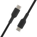 BELKIN KABEL USB-C - USB-C 2.0, OPLOT, 1M, CZARNY