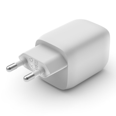 BELKIN WALL CHARGER 65W DUAL USB-C GAN PPS WHITE BELKIN WALL CHARGER 65W DUAL USB-C GAN PPS WHITE