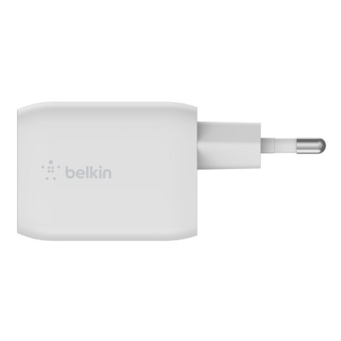 BELKIN WALL CHARGER 65W DUAL USB-C GAN PPS WHITE BELKIN WALL CHARGER 65W DUAL USB-C GAN PPS WHITE
