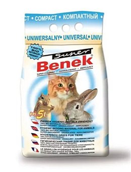 CERTECH Super Benek Uniwersalny Compact - żwirek dla kota zbrylający 5l