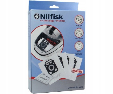 NILFISK Worki do odkurzaczy ELITE 4szt NILFISK Worki do odkurzaczy ELITE 4szt