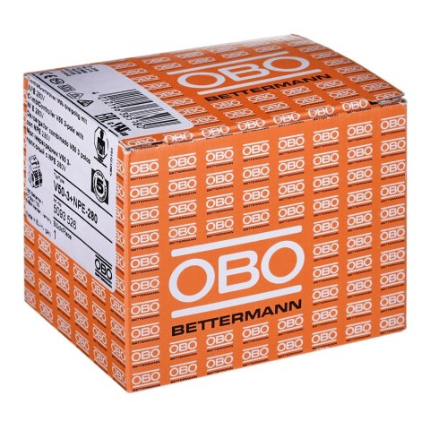 OBO Ogranicznik przepięć V50, 3-polowy + NPE 280 V OBO Ogranicznik przepięć V50, 3-polowy + NPE 280 V