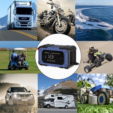 QOLTEC ŁADOWARKA MIKROPROCESOROWA | PROSTOWNIK DO AKUMULATORA Z FUNKCJĄ NAPRAWY | 12V | 6A | LED | 4 TRYBY QOLTEC ŁADOWARKA MIKROPROCESOROWA | PROSTOWNIK DO AKUMULATORA Z FUNKCJĄ NAPRAWY | 12V | 6A | LED | 4 TRYBY