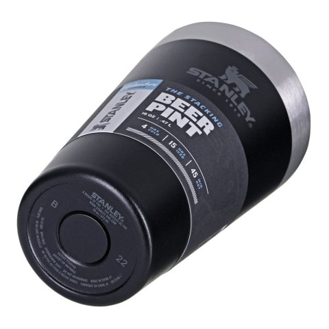 Stanley kubek do piwa termiczny ADVENTURE - MATTE BLACK 0,47L Stanley kubek do piwa termiczny ADVENTURE - MATTE BLACK 0,47L