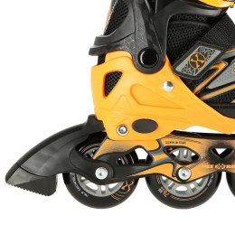 Łyżworolki NILS Extreme NA11010 czarno-pomarańczowe rozm. L (39-42)