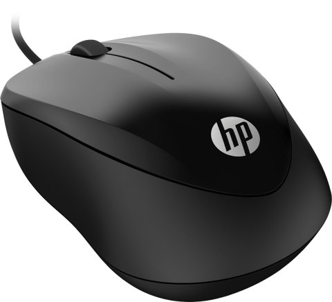Mysz HP 1000 Wired Optical Mouse with 3 Buttons and 1000 DPI przewodowa czarna 4QM14AA Mysz HP 1000 Wired Optical Mouse with 3 Buttons and 1000 DPI przewodowa czarna 4QM14AA