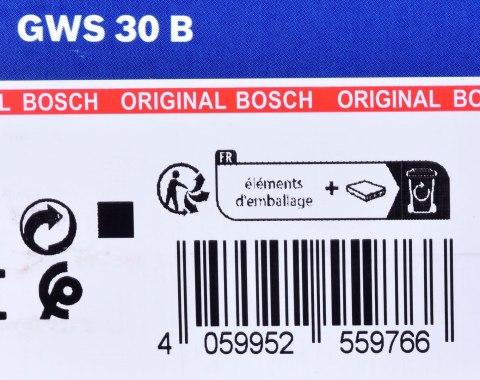 Szlifierka kątowa GWS 30-230B 2800W BOSCH 06018G1000 Szlifierka kątowa GWS 30-230B 2800W BOSCH 06018G1000