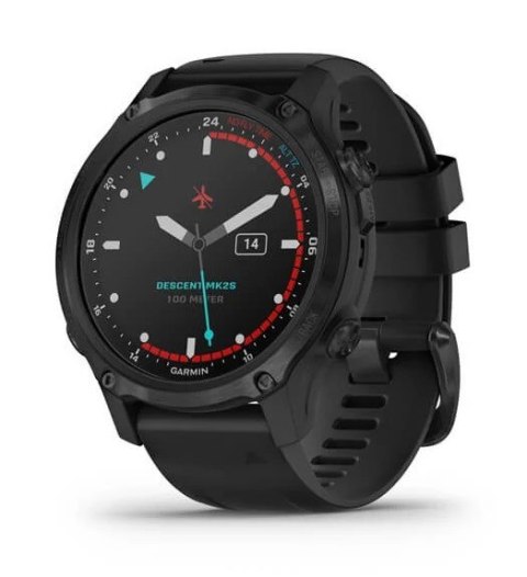 Zegarek Garmin Descent Mk2S Sapphire Carbon Gray/Black GPS