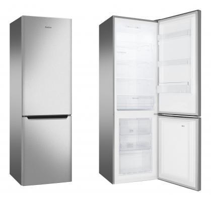 Lodówka Amica FK2995.2FTX (545mm x 1800mm x 590 mm; 180l; Klasa A+; kolor inox) Lodówka Amica FK2995.2FTX (545mm x 1800mm x 590 mm; 180l; Klasa A+; kolor inox)