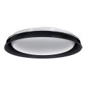 Nowoczesny plafon sufitowy LED Activejet FOCUS Czarny ściemnialny ze zdalnym sterowaniem na pilota