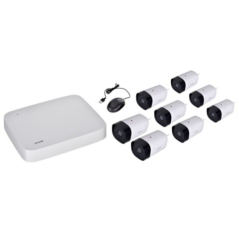 ZESTAWY DO MONITORINGU 8-KAMER TENDA K8P-4TR