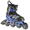 Łyżworolki NILS Extreme NA11010 czarno-niebieskie rozm. L (39-42)