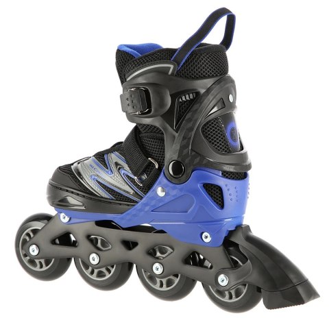 Łyżworolki NILS Extreme NA11010 czarno-niebieskie rozm. M (35-38) Łyżworolki NILS Extreme NA11010 czarno-niebieskie rozm. M (35-38)