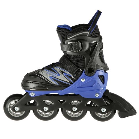 Łyżworolki NILS Extreme NA11010 czarno-niebieskie rozm. M (35-38) Łyżworolki NILS Extreme NA11010 czarno-niebieskie rozm. M (35-38)