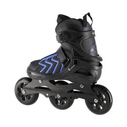 Łyżworolki NILS Extreme NA19318 czarno-niebieskie rozm. L (39-42)