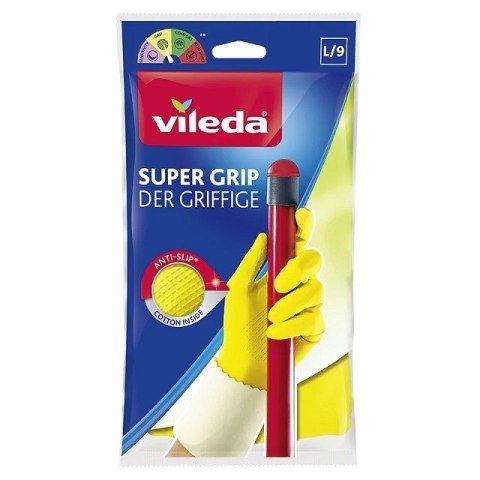 Rękawice Vileda Super Grip "L" Rękawice Vileda Super Grip "L"