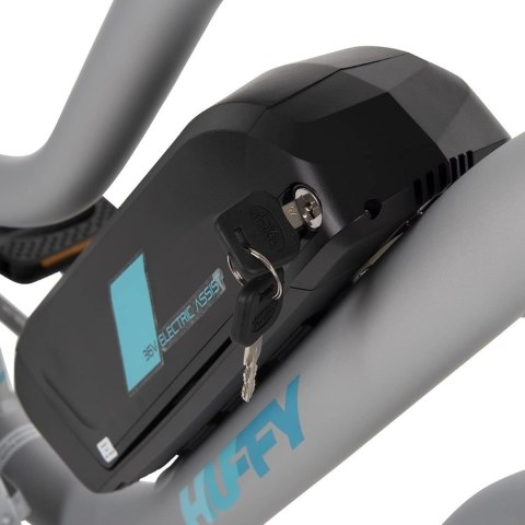 Rower elektryczny Huffy Everett+ 27,5" Matte Silver Rower elektryczny Huffy Everett+ 27,5" Matte Silver