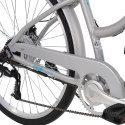 Rower elektryczny Huffy Everett+ 27,5" Matte Silver