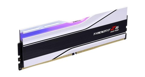 G.SKILL TRIDENT NEO AMD RGB DDR5 2X32GB 6000MHZ CL30-36 EXPO WHITE F5-6000J3036G32GX2-TZ5NRW G.SKILL TRIDENT NEO AMD RGB DDR5 2X32GB 6000MHZ CL30-36 EXPO WHITE F5-6000J3036G32GX2-TZ5NRW
